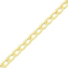 Thumbnail Image 3 of Hollow Link Chain Necklace 7.7mm 10K Yellow Gold 18”