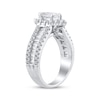 Thumbnail Image 2 of Marquise-Cut Diamond Halo Engagement Ring 1-7/8 ct tw 14K White Gold