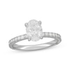 Thumbnail Image 0 of Neil Lane Artistry Oval-Cut  Lab-Grown diamond Engagement Ring 2 ct tw 14K White Gold