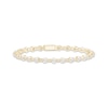 Thumbnail Image 0 of Diamond Alternating Size Link Bracelet 2-1/2 ct tw 10K Yellow Gold 7.25"