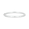 Thumbnail Image 0 of Diamond Five-Stone Bangle Bracelet 1/6 ct tw Sterling Silver