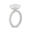 Thumbnail Image 2 of Neil Lane Artistry Cushion-Cut Lab-Grown Diamond Engagement Ring 5-5/8 ct tw 14K White Gold