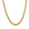 Thumbnail Image 0 of Hollow Curb Chain Necklace 9.3mm 14K Yellow Gold 22"