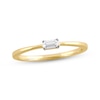 Thumbnail Image 1 of STUDIO BY KAY Baguette-Cut Diamond Ring 1/20 ct tw 10K Yellow Gold