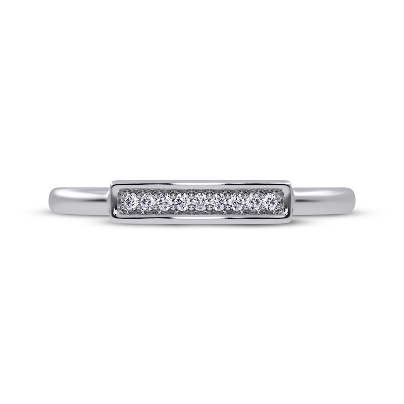 Main Image 3 of Now + Forever Diamond Anniversary Ring 1/20 ct tw 10K White Gold