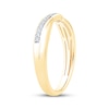 Thumbnail Image 2 of Diamond Wedding Band 1/10 ct tw 10K Yellow Gold