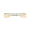 Thumbnail Image 3 of Diamond Wedding Band 1/10 ct tw 10K Yellow Gold