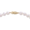 Thumbnail Image 2 of Cultured Pearl & Golden Cultured South Sea Pearl Strand 10K Yellow Gold 18&quot;