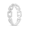 Thumbnail Image 2 of Linked Always Diamond Stackable Anniversary Ring 1/3 ct tw 14K White Gold