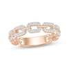 Thumbnail Image 1 of Linked Always Diamond Stackable Anniversary Ring 1/4 ct tw 14K Rose Gold