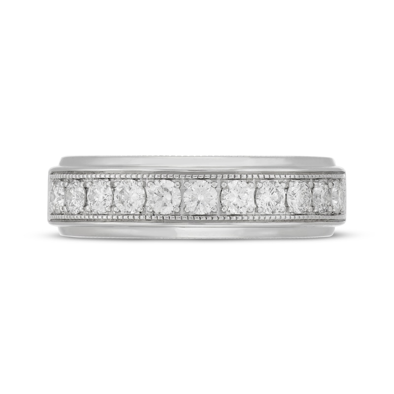 Main Image 3 of Neil Lane Men's Diamond Wedding Band 1 ct tw 14K White Gold 7mm