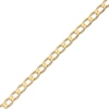 Thumbnail Image 2 of Solid Curb Chain Necklace 2.95mm 14K Yellow Gold 18&quot;