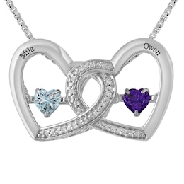 Unstoppable Love Couple's Double Heart Necklace