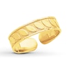 Thumbnail Image 1 of Leaf Design Toe Ring 14K Yellow Gold