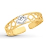 Thumbnail Image 0 of Heart Toe Ring 14K Yellow Gold