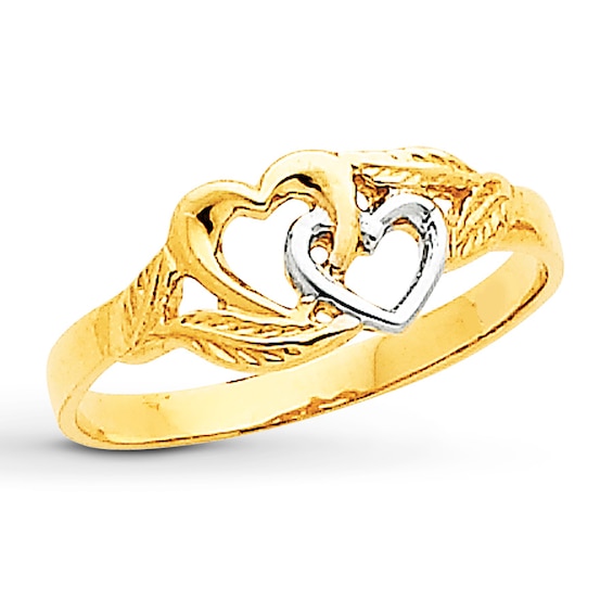 Heart Ring 14K Yellow Gold | Womens Rings | Rings | Kay