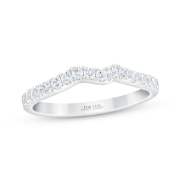 THE LEO First Light Diamond Wedding Band 1/3 ct tw 14K White Gold