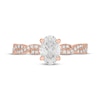 Thumbnail Image 3 of Neil Lane Artistry Oval-Cut Lab-Grown Diamond Engagement Ring 1-1/3 ct tw 14K Rose Gold