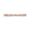 Thumbnail Image 3 of Neil Lane Artistry Lab-Grown Diamond Scalloped Wedding Band 1/6 ct tw 14K Rose Gold