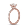 Thumbnail Image 2 of Neil Lane Artistry Oval-Cut Lab-Grown Diamond Engagement Ring 2 ct tw 14K Rose Gold