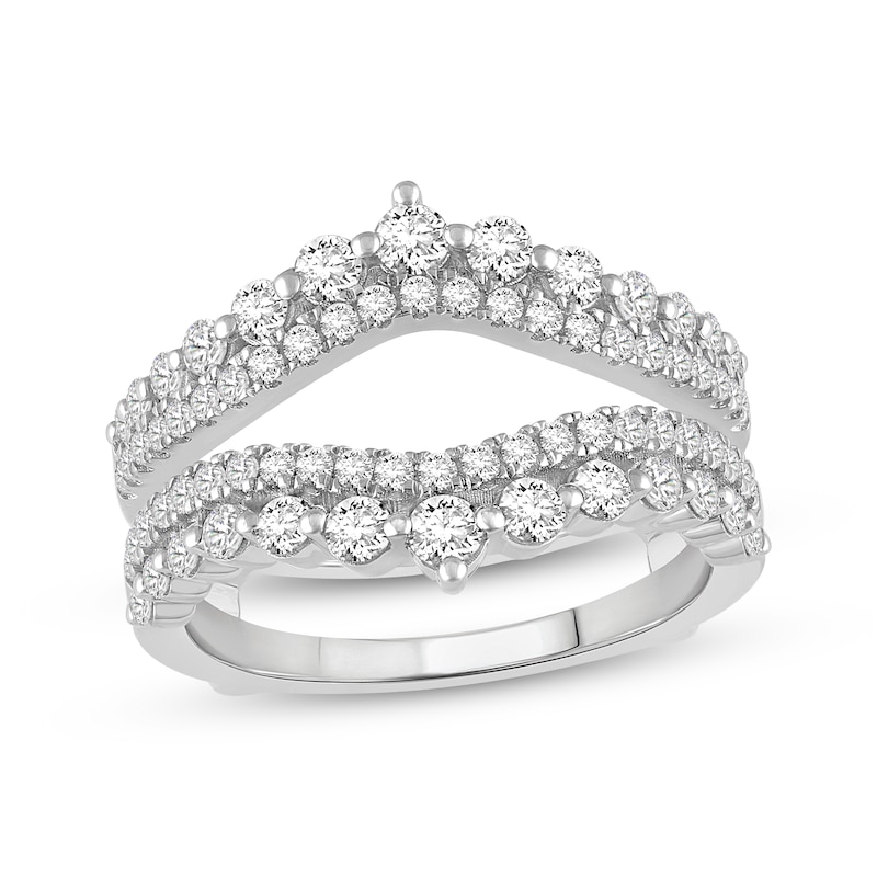 Main Image 1 of Diamond Enhancer Ring 1 ct tw 14K White Gold