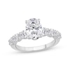 Thumbnail Image 0 of Lab-Grown Diamonds by KAY Oval-Cut Engagement Ring 2-1/2 ct tw 14K White Gold