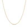 Thumbnail Image 1 of Semi-Solid 1.8mm Rope Chain Necklace 14K Yellow Gold 16&quot;