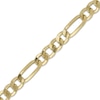 Thumbnail Image 2 of Figaro Chain Necklace 8.6mm Hollow 14K Yellow Gold 24&quot;