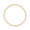 Thumbnail Image 1 of Hollow Curb Chain Necklace 2.3mm 10K Yellow Gold 22&quot;