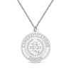 Thumbnail Image 1 of Men's Congratulations Grad Name & Year Necklace Sterling Silver 22&quot;