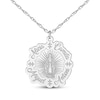 Thumbnail Image 3 of Virgin Mary Name Necklace 10K White Gold 18&quot;