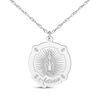 Thumbnail Image 1 of Virgin Mary Name Necklace Sterling Silver 18&quot;