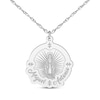 Thumbnail Image 2 of Virgin Mary Name Necklace Sterling Silver 18&quot;