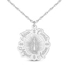 Thumbnail Image 3 of Virgin Mary Name Necklace Sterling Silver 18&quot;