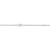 Thumbnail Image 4 of Engravable Diamond Accent Vine Necklace 14K White Gold 18&quot;