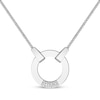 Thumbnail Image 3 of Engravable Loop Necklace Sterling Silver 22&quot;