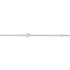 Thumbnail Image 4 of Diamond Accent Engravable Compass Necklace Sterling Silver 18"