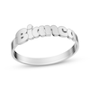 Thumbnail Image 1 of Bubble Print Name Ring Sterling Silver