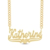 Thumbnail Image 0 of Script Name Necklace 14K Yellow Gold 18"