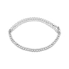 Thumbnail Image 2 of Diamond Adjustable Line Bracelet 1/20 ct tw Sterling Silver 6.25&quot; to 9&quot;