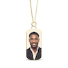 Thumbnail Image 0 of Men's Photo Dog Tag Necklace 10K Yellow Gold 22"