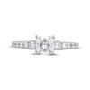 Thumbnail Image 2 of Lab-Created Diamonds by KAY Princess-Cut Engagement Ring 1-1/2 ct tw 14K White Gold