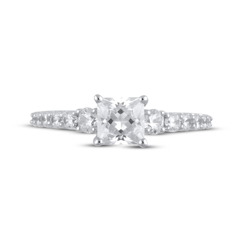 Lab-Grown Diamonds by KAY Princess-Cut Engagement Ring 1-1/2 ct tw 14K White Gold