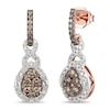 Thumbnail Image 1 of Le Vian Diamond Dangle Earrings 1 ct tw 14K Two-Tone Gold