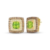 Thumbnail Image 1 of Le Vian Peridot Earrings 3/4 ct tw Diamonds 14K Honey Gold