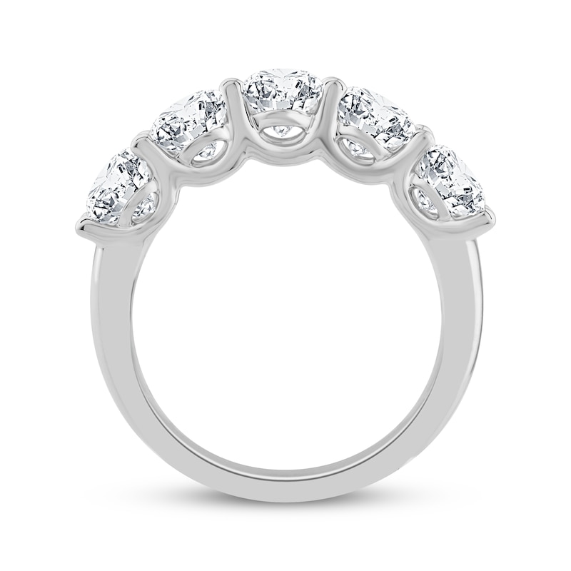 Main Image 3 of Lab-Grown Diamonds by KAY Anniversary Band 2-7/8 ct tw Round-cut 14K White Gold