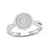 Thumbnail Image 3 of Diamond Circle Gift Set 1/2 ct tw Sterling Silver - Size 7