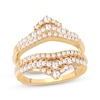 Thumbnail Image 1 of Diamond Multi-Row Enhancer Ring 3/4 ct tw 14K Yellow Gold