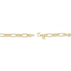 Thumbnail Image 3 of Three & One Hollow Link Figaro Necklace 4.5mm 10K Yellow Gold 18”