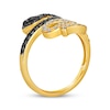 Thumbnail Image 3 of Le Vian Diamond Snake Ring 3/4 ct tw 14K Honey Gold